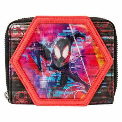 Loungefly Marvel Spiderman Across the Spider-Verse Lenticular Brieftasche