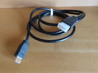 HDMI Kabel mit Ethernet schwenkbar mit 240cm Kabel goldfarbene Anschlüsse