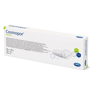 Cosmopor silicone 35x10cm P10 | Packung (10 Stück) (Gr. 35 x 10 cm (10 Stück))