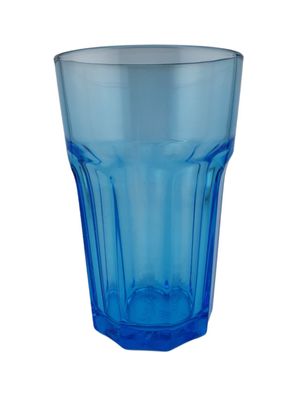 IKEA Pokal Glas Blau 35cl Heißgetränke Cocktailgläser 350ml Ersatzglas