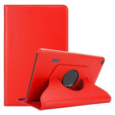 Cadorabo Tablet Hülle kompatibel mit Huawei MediaPad T3 7 (7.0 Zoll) in MOHN ROT ...