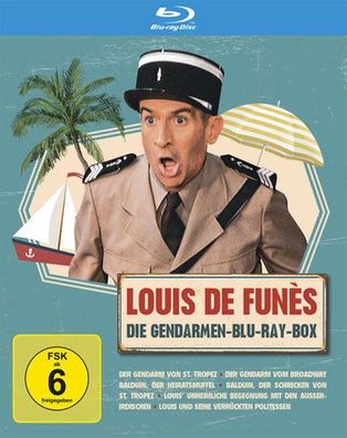 Louis de Funes - Gendarmen BOX (BR) 3BRs Min: / DD/ WS - Leonine - (Blu-ray Video / K