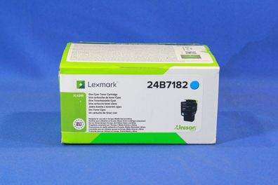Lexmark 24B7182 Toner Cyan -B