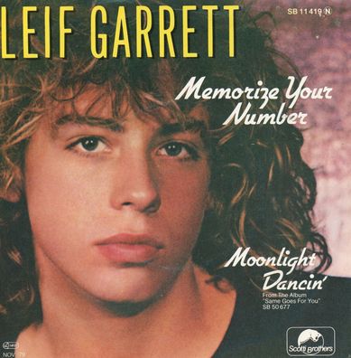 7" Leif Garrett - Memorize Your Number