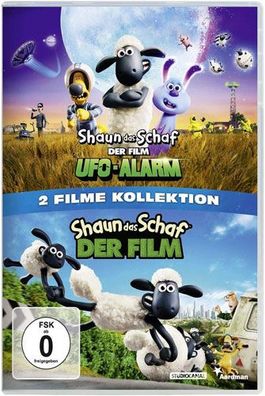 Shaun das Schaf - Der Film 1&2 (DVD) Doppelset, 2Disc - Studiocanal - (DVD Video /