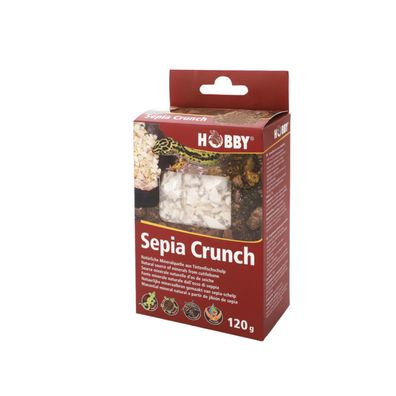 Hobby Sepia Crunch Stücke aus Sepiaschale zur Nahrungsergänzung - 120 g
