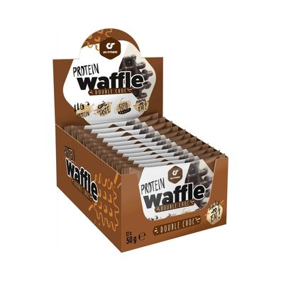 Go Fitness Protein Waffle (12x50g) Double Choc