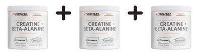 3 x ProFuel Creatine + Beta Alanine (300g) Unflavoured