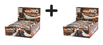 2 x ProFuel veePro Bar (12x74g) Double Chocolate Brownie