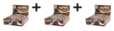 3 x ProFuel veePro Bar (12x74g) Double Chocolate Brownie