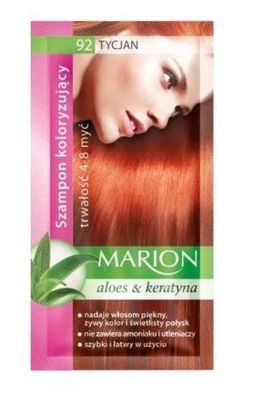 Marion Farbton-Shampoo, 92 Tizian, 40 ml - Haarfarbenlösung