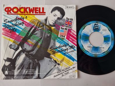 Rockwell/ Michael Jackson - Somebody's watching me 7'' Vinyl Germany