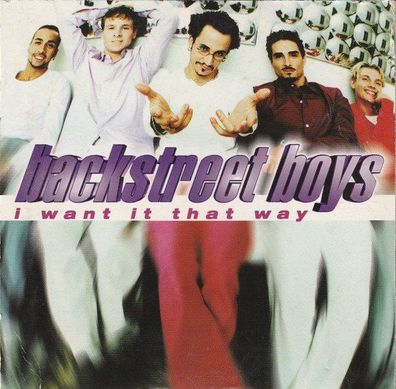 CD-Maxi: Backstreet Boys: I want it that way (1999) Jive 0583392