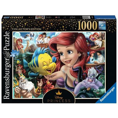 Puzzle Disney Princess Arielle, die Meerjungfrau (1000 Teile) - Ravensburger 16963...