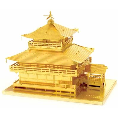 METAL EARTH 3D-Puzzle Kinkaku-ji-Tempel (Gold)