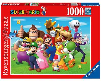 RAV Puzzle Super Mario 1000 14970 - Ravensburger 14970 - (Spielzeug ...