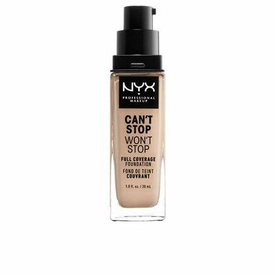 NYX Professional Makeup Can't Stop Won't Stop Full Coverage Foundation Alabaster 30ml