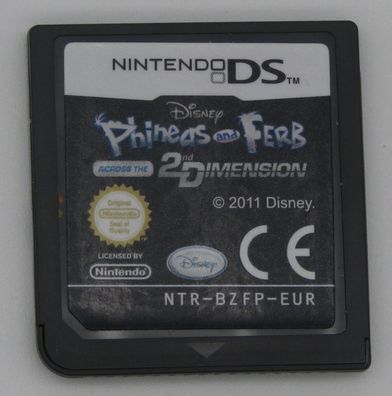 Disney Phineas & Ferb Quer durch die zweite Dimension Nintendo DS DSi ...