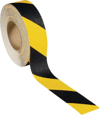 Anti-Rutsch-Klebeband SAFE STEP® schwarz/ gelb L.18,25 m, B.50mm Rl. ROCOL