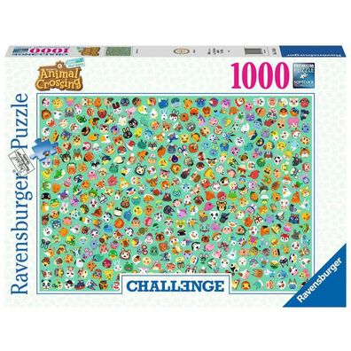 Challenge Puzzle Animal Crossing (1000 Teile) - Ravensburger 17454 - (Spielwaren ...