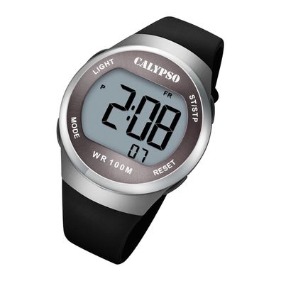 Calypso Kunststoff Herren Jugend Uhr K5786/4 Digital Armbanduhr schwarz UK5786/4