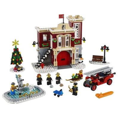 Lego 10263 - Wintery Fire Station - LEGO - (Spielwaren / Construction ...