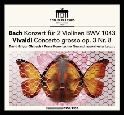 Johann Sebastian Bach (1685-1750): David & Igor Oistrach spielen Violinkonzerte - Be