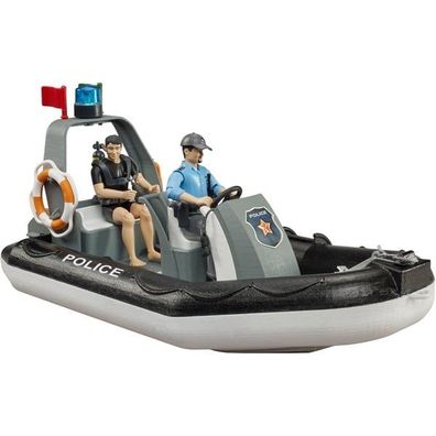 BRUDER bworld Polizei Schlauchboot 62733 - BRUDER 62733 - (Spielwaren / Spielzeug)