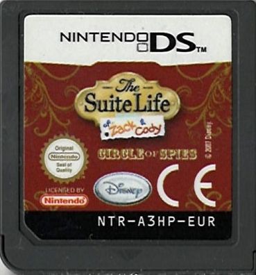 The Suite Life of Zack & Cody Kreis der Spione PAL Nintendo DS 3DS 2DS ...