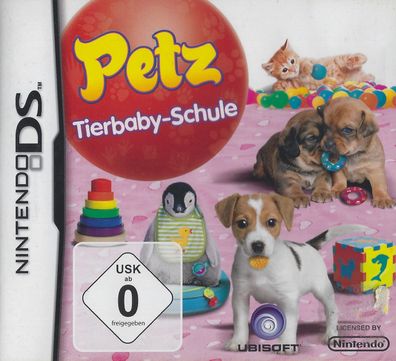 Petz Tierbaby-Schule Ubisoft Nintendo DS DSi 3DS 2DS - Ausführung: mit OVP