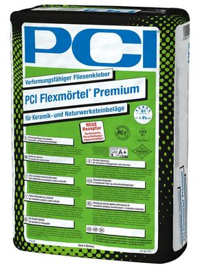 PCI Flexmörtel Premium Fliesenkleber Natursteinkleber Flex-Kleber Balkon Terrasse