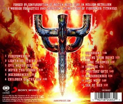 Judas Priest: Firepower - Columbia - (CD / Titel: A-G)