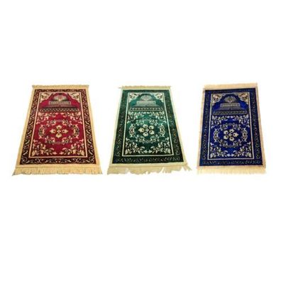 Muslimische Gebetsteppich Stickerei Tapisserie Weicher Teppich Nachtboden