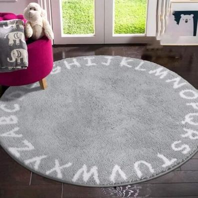 ABC Baby Teppich Krabbeln Grobe Matte Warme Kreis Boden Teppich fur Kinder