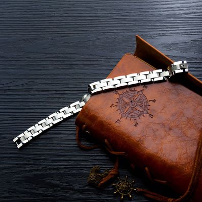 Health Bracelet Titanium Steel With Magnetic Men's Bracelet
