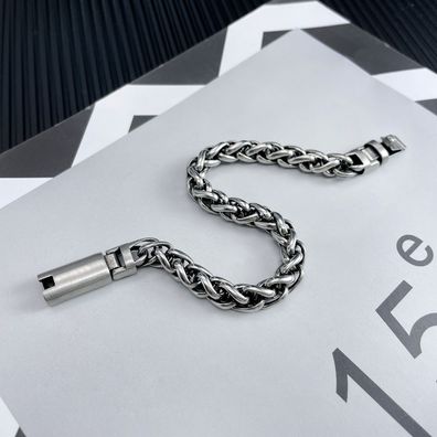Accessory Keel Chain Punk Style Titanium Steel Bracelet For Men