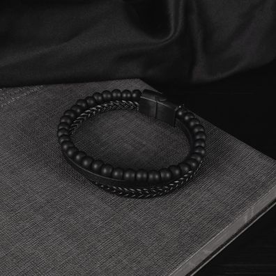Street Cool Leather Bracelet Men's Bracelet