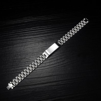 Stainless Steel Smooth Hand Bracelet Men's Street Titanium Steel Bracelet