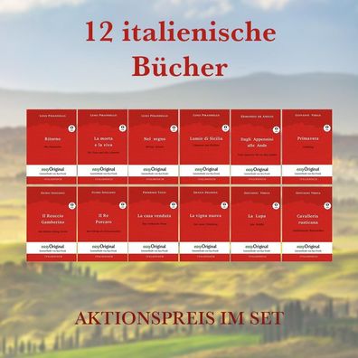 12 italienische B?cher (B?cher + 12 Audio-CDs) - Lesemethode von Ilya Frank, ...