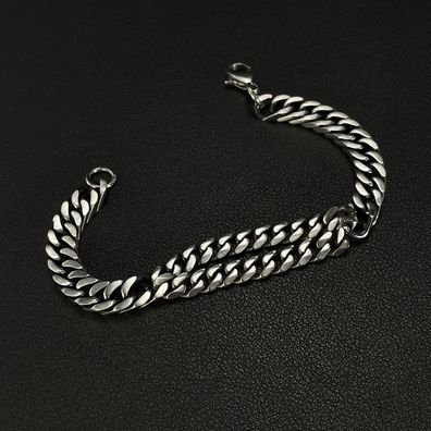 Source Cuban Link Chain Men's Bracelet Rock Stainless Steel Bracelet