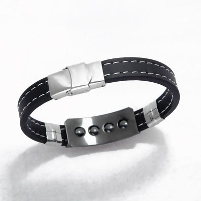 Scenic Surface Silica Gel Bracelet Street Cool Magnet Bracelet