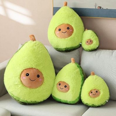 Avocado Kuschelkissen Plüschtier Spielzeug Puppe Kissen