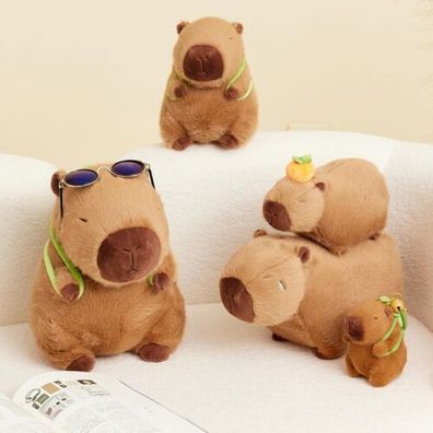 Capybara Plüschtiere Cartoon Kuscheltier Spielzeug für Kinder