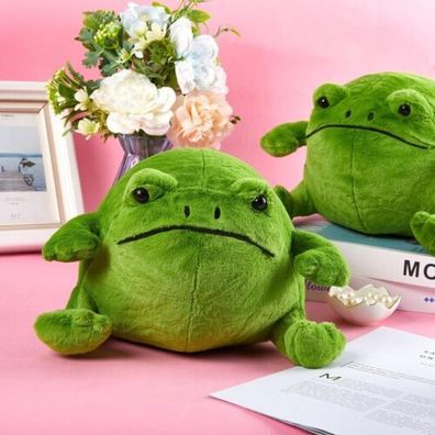 1422cm Ricky Rain Frog Plüschtiere Grüner Grumpy Frog Soft Doll BNWT Kindergeschen
