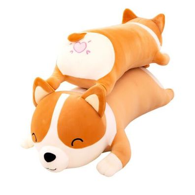 Corgi Hund großer Squishmallow Plüschtiere Kuscheltier Kissen Plüsch Spielzeug