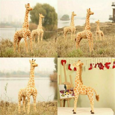 6070 cm Giraffe Plüschtiere Puppe riesig Stofftiere grob weich Kinder Weihnachtsgesch