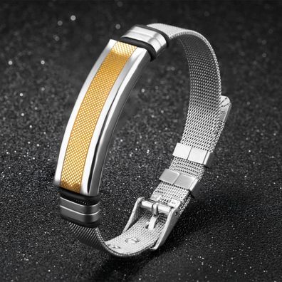 Source Watch Band Adjustable Bracelet Street Simplicity Glossy Bracelet