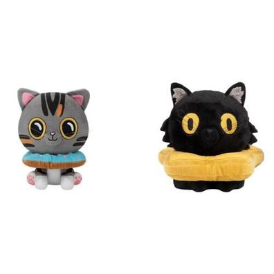 Plüschtiere von Ralph und Bella mit Cartoon Katze und Kisse Plüsch Spielzeug