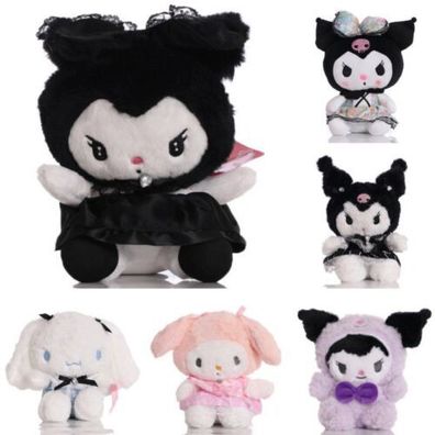 Cartoon süße Sanrio Kawaii Kuromi Cinnamoroll My Melody Plüschtiere Plüsch Spielzeug