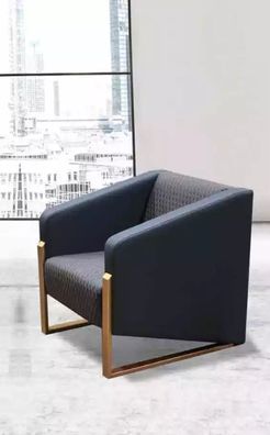Design Sessel Luxus Arbeit Zimmer Büro Möbel Stoff Modern Neu